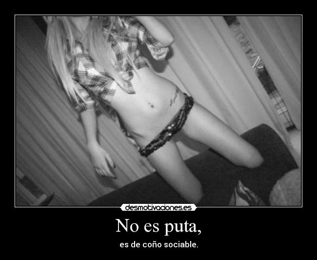 No es puta, - 