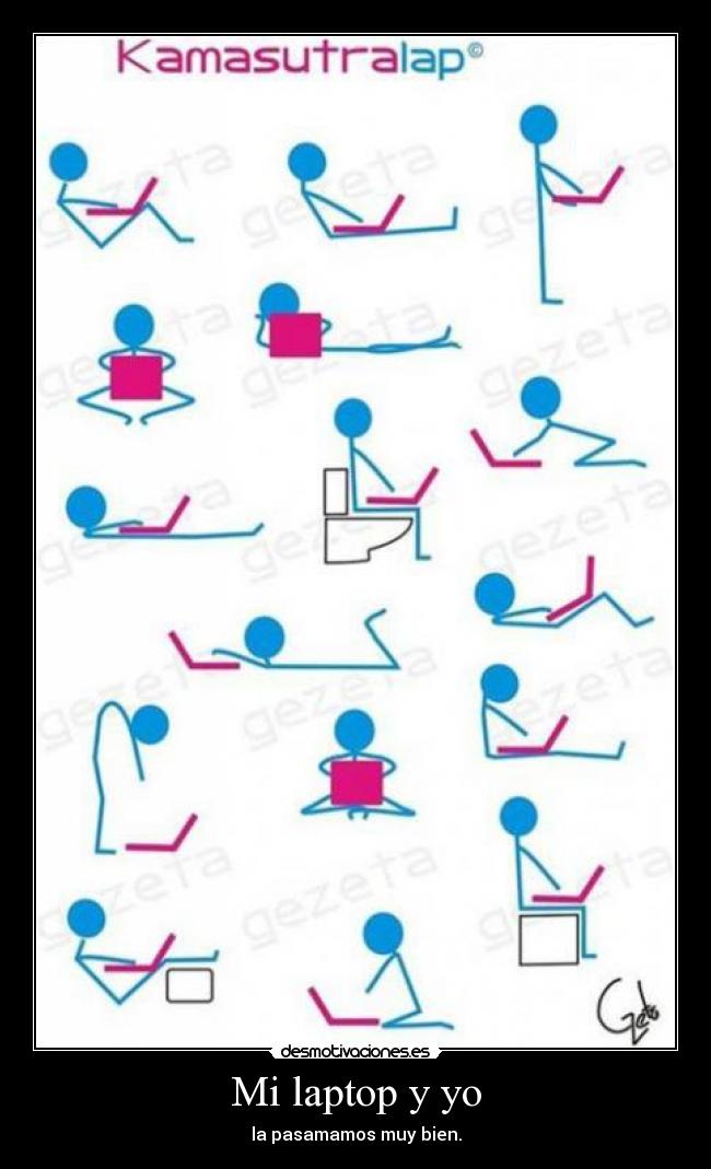 Mi laptop y yo -