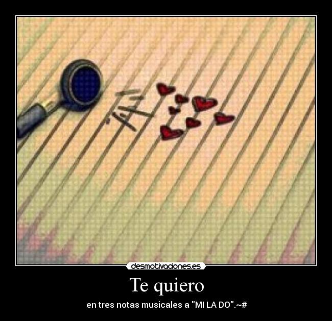 Te quiero - 