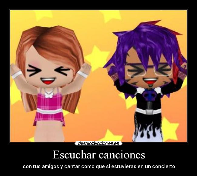 Escuchar canciones -