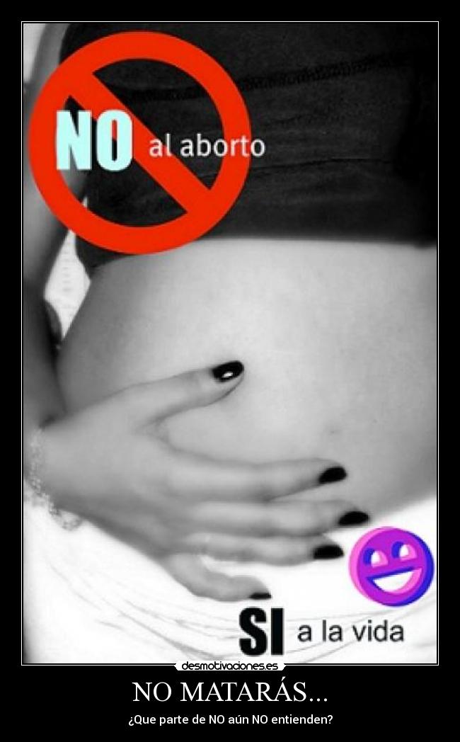 NO MATARÁS... - 