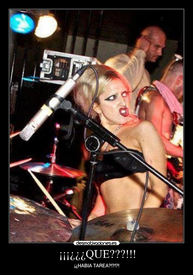 ¡¡¡¿¿¿QUE???!!! - ¡¿HABIA TAREA?!?!?!