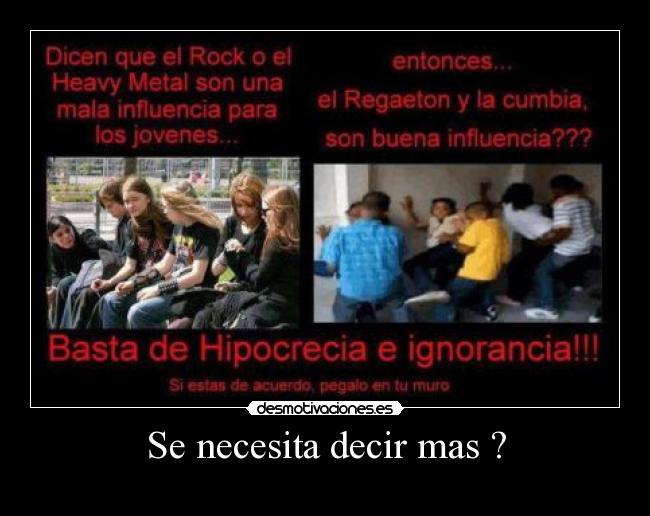 Se necesita decir mas ? -