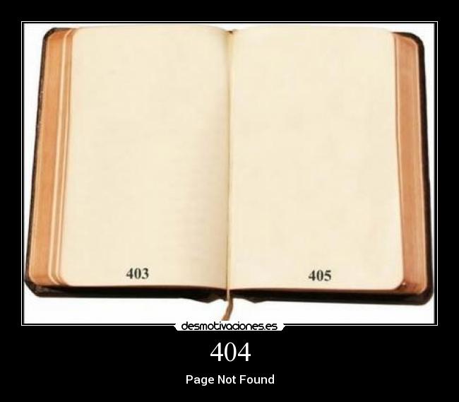 404 - Page Not Found