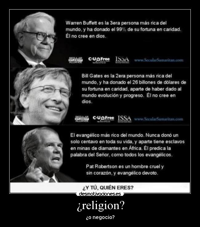¿religion? -