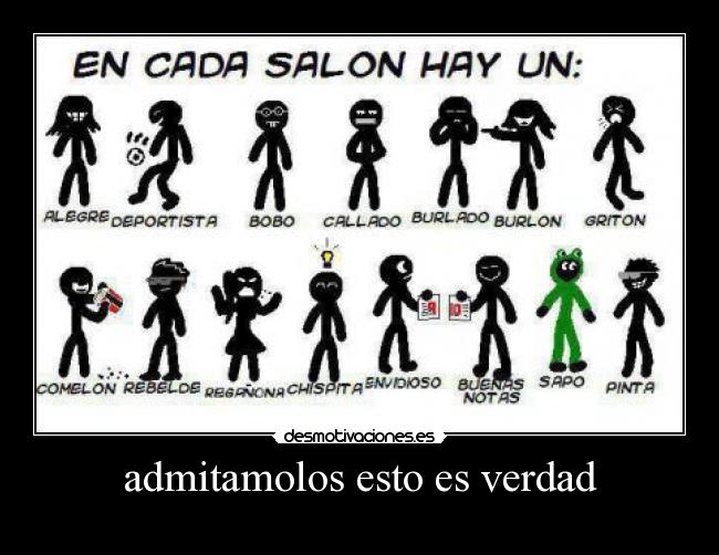 admitamolos esto es verdad - 