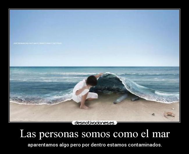 Las personas somos como el mar - 