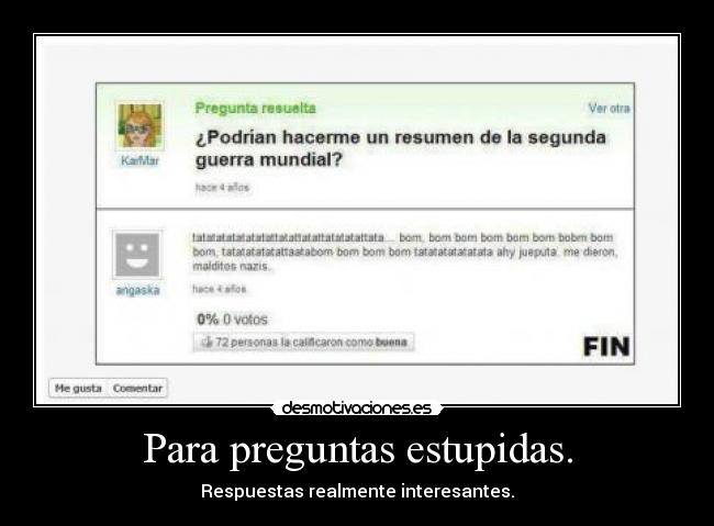 preguntas estupidas de la vida cotidiana im 225 genes y carteles de comicos pag 3 desmotivaciones preguntas estupidas de la vida cotidiana im 225 genes y carteles de comicos pag 3 desmotivaciones
