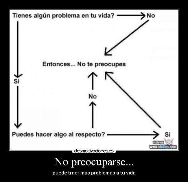 No preocuparse... -