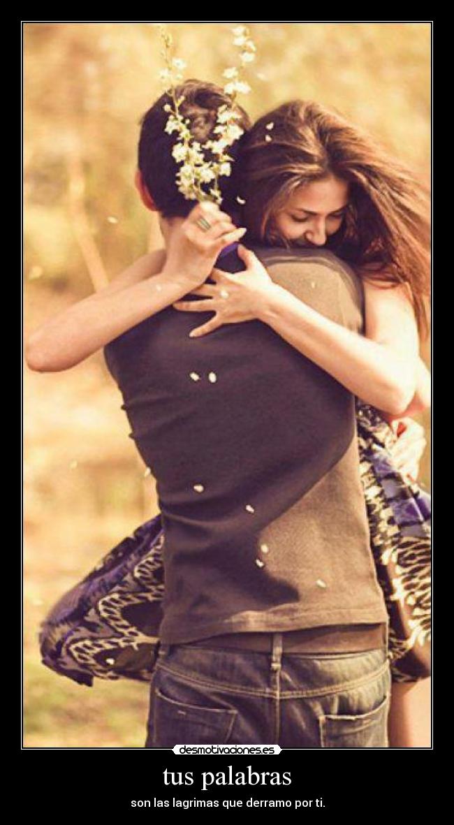 tus palabras -