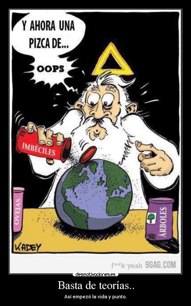 carteles teorias desmotivaciones