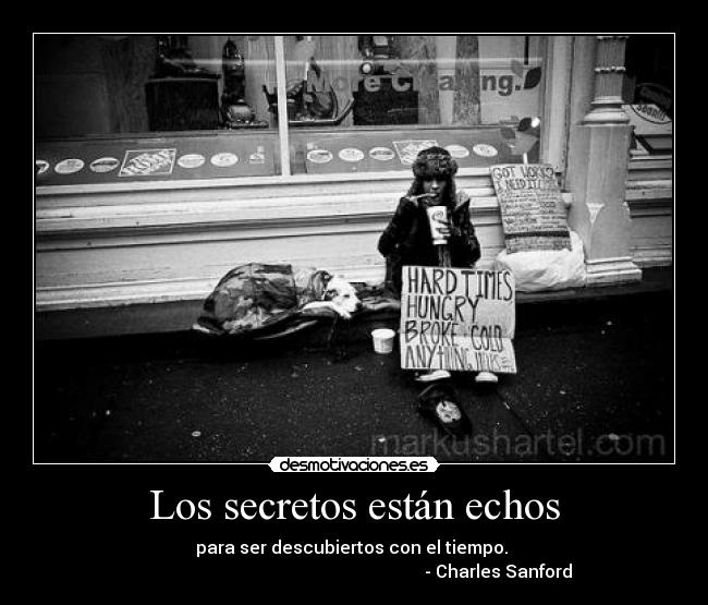 Los secretos están echos - 