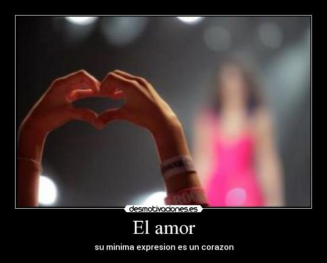 El amor - su minima expresion es un corazon