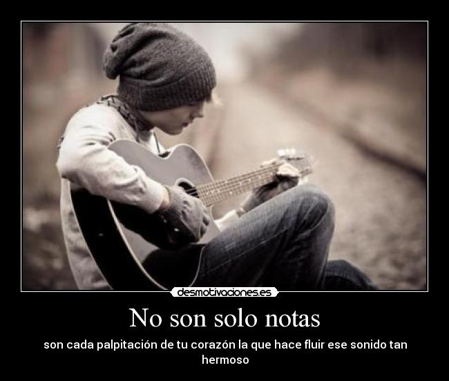 No son solo notas -