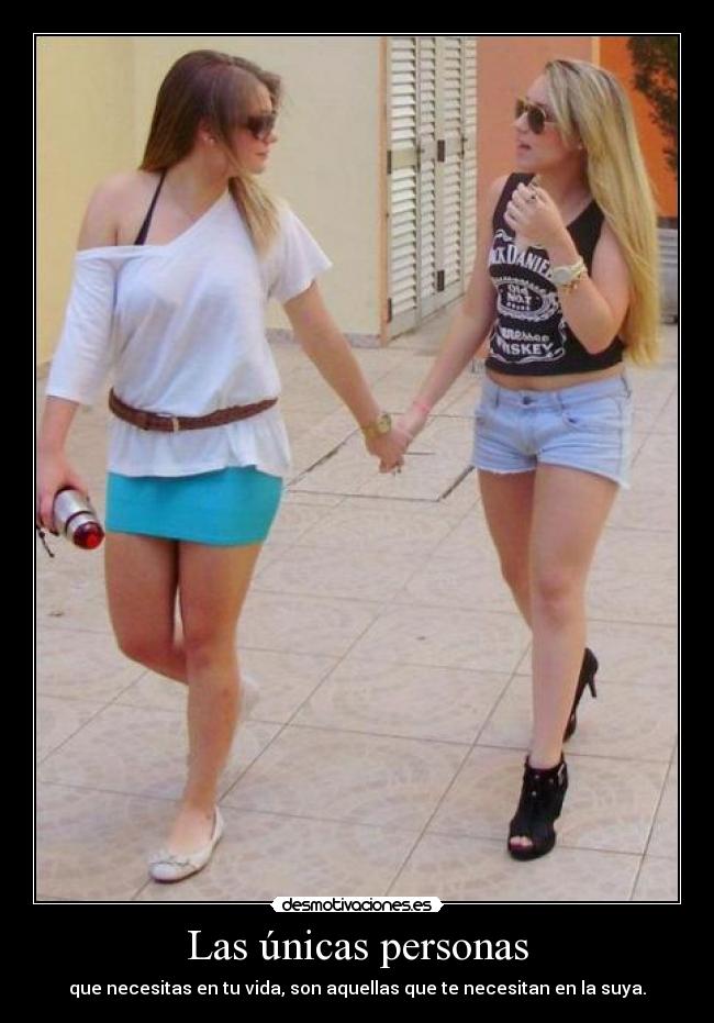 Las únicas personas -