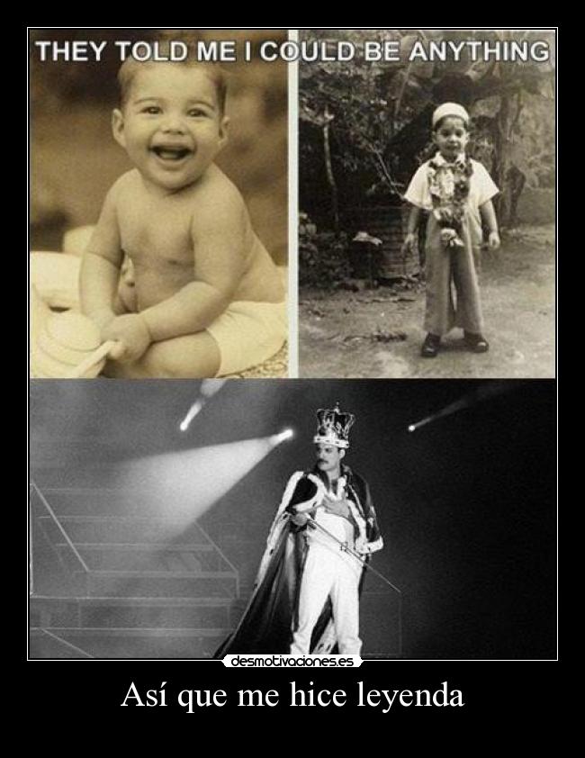 Así que me hice leyenda -