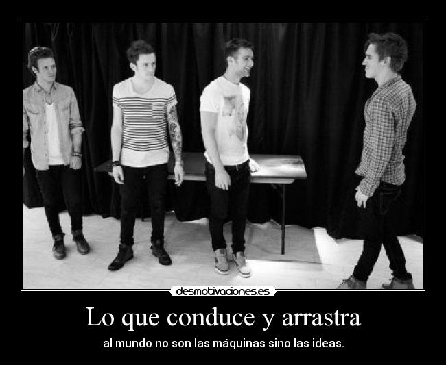 Lo que conduce y arrastra -