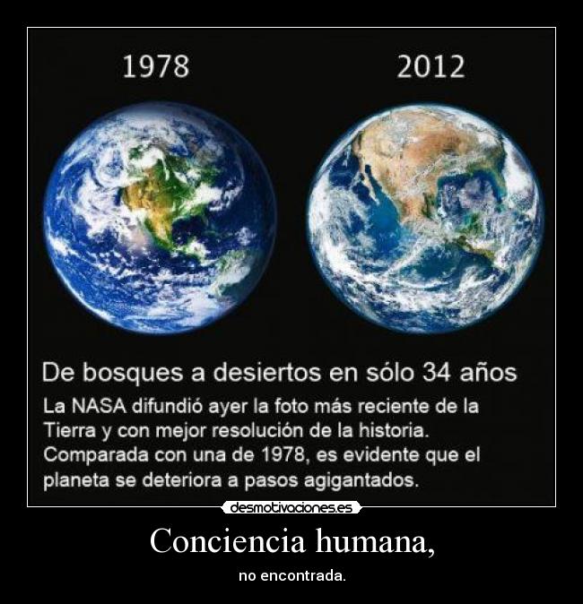 Conciencia humana, - no encontrada.