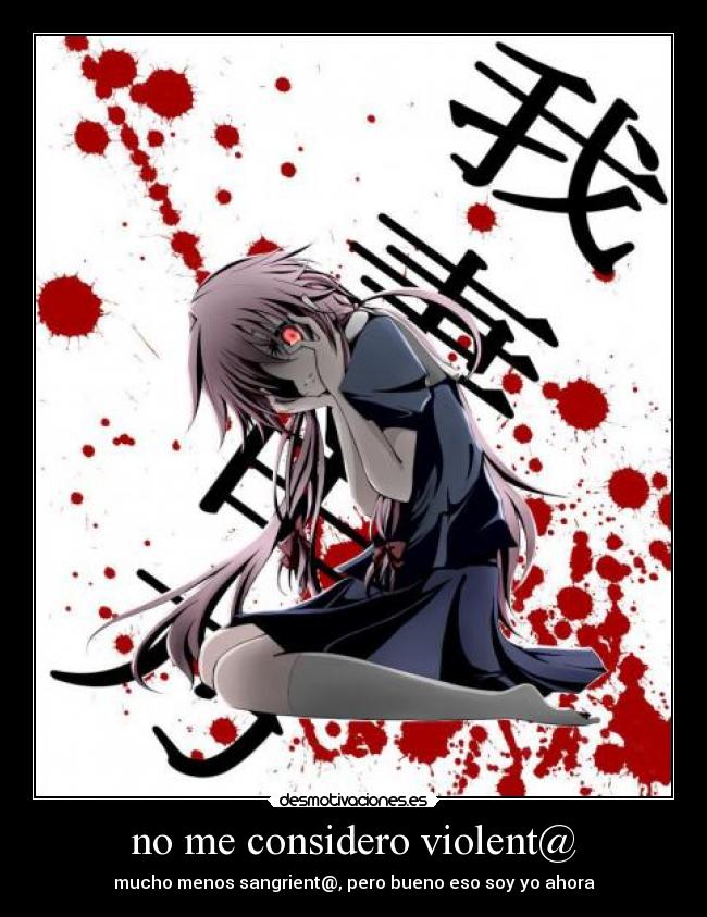no me considero violent@ - 