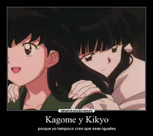 Kagome y Kikyo -