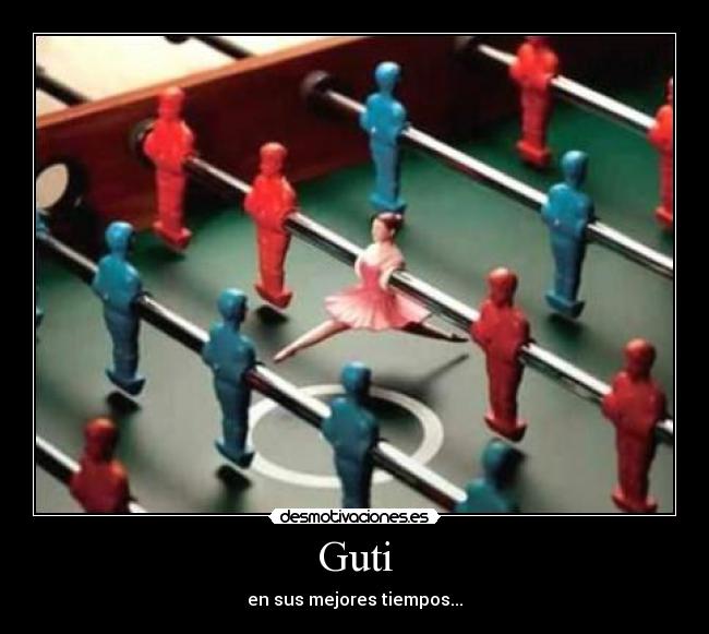 Guti - en sus mejores tiempos...