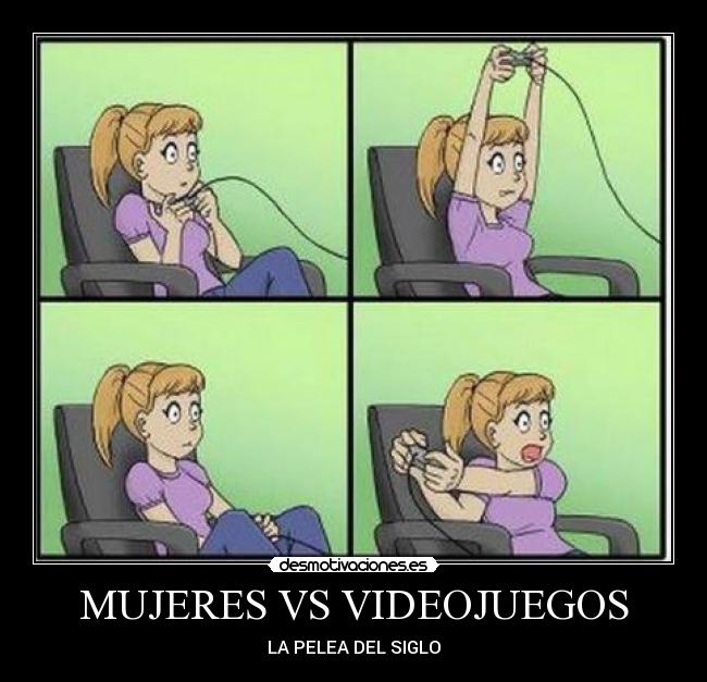 MUJERES VS VIDEOJUEGOS - 