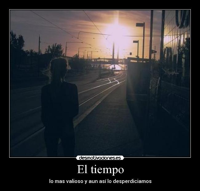 El tiempo -