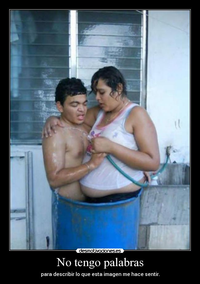 No tengo palabras - para describir lo que esta imagen me hace sentir.