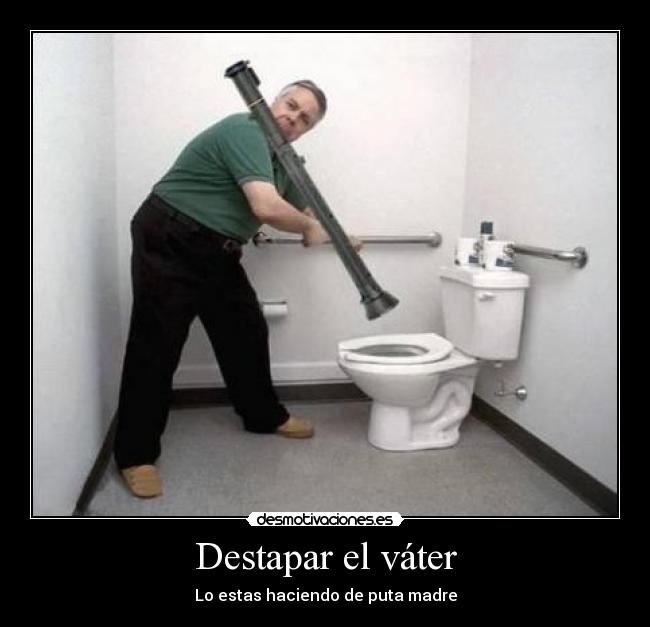 Destapar el váter - 