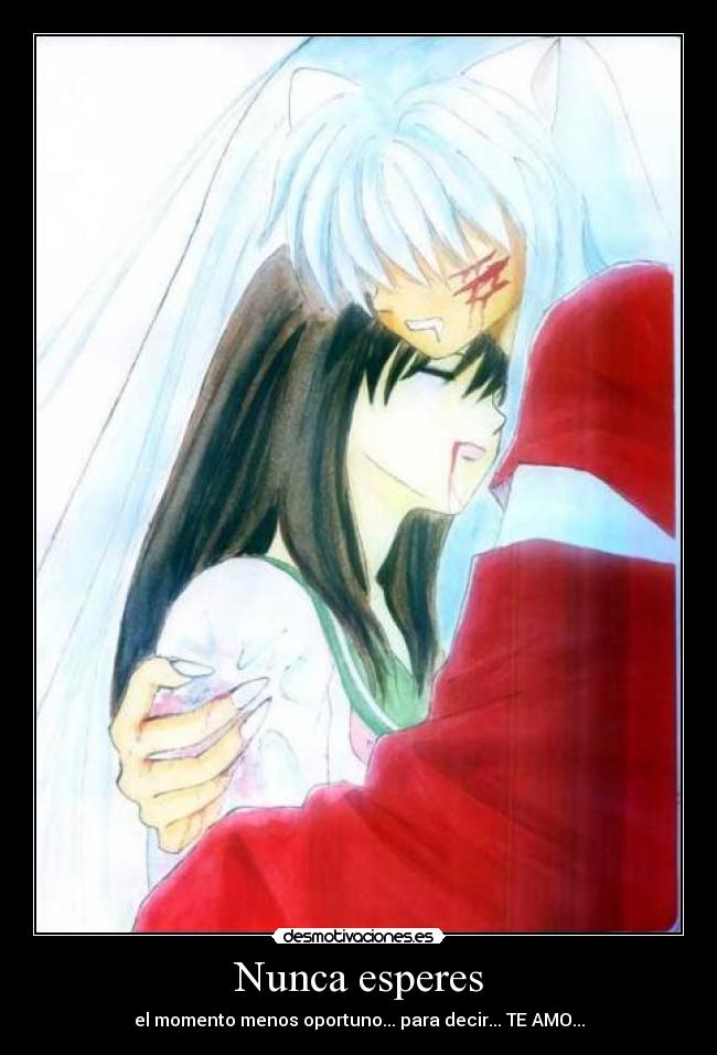Nunca esperes -