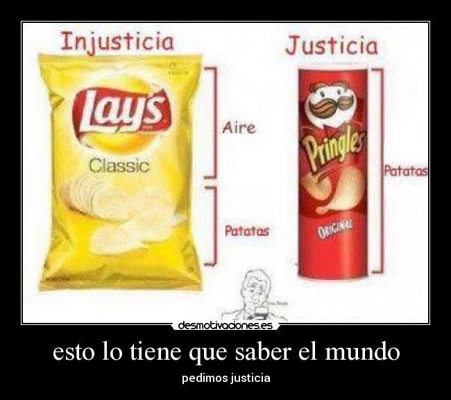 esto lo tiene que saber el mundo -