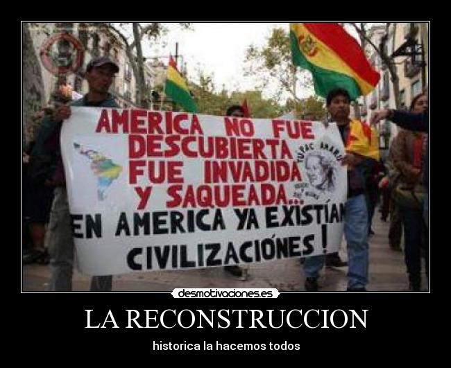 LA RECONSTRUCCION - 