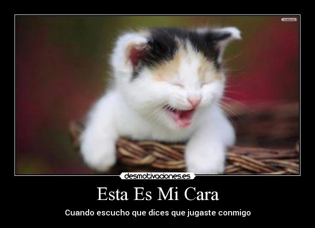 Esta Es Mi Cara - Cuando escucho que dices que jugaste conmigo