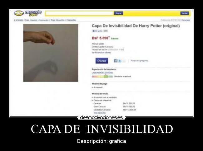 CAPA DE  INVISIBILIDAD - 