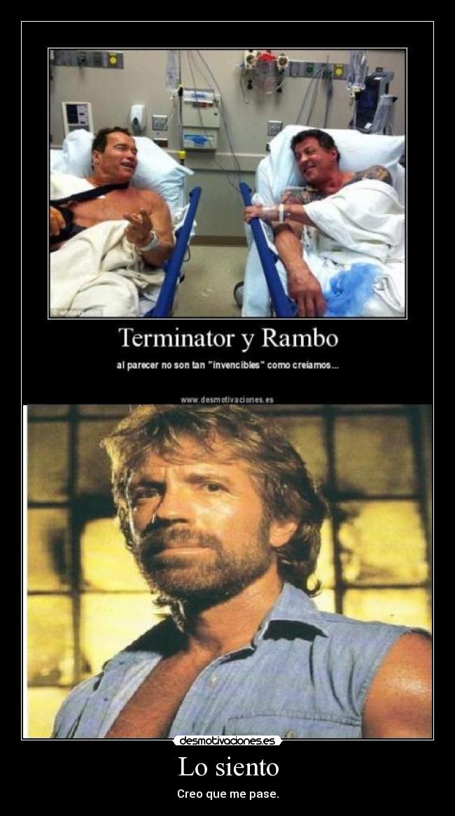 Lo siento - Creo que me pase.