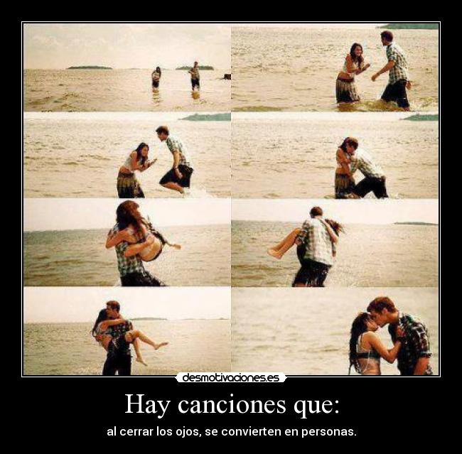 Hay canciones que: - 