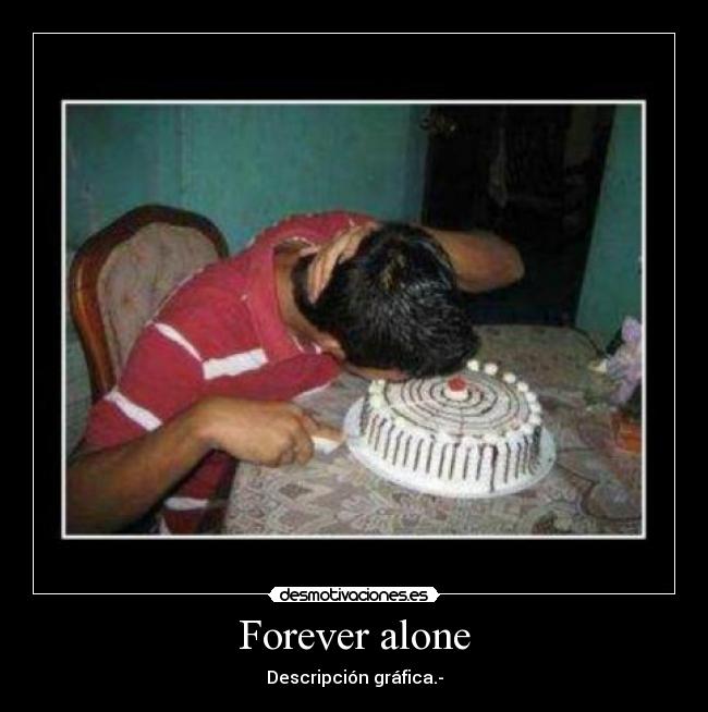 Forever alone - Descripción gráfica.-