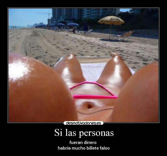 Si las personas -