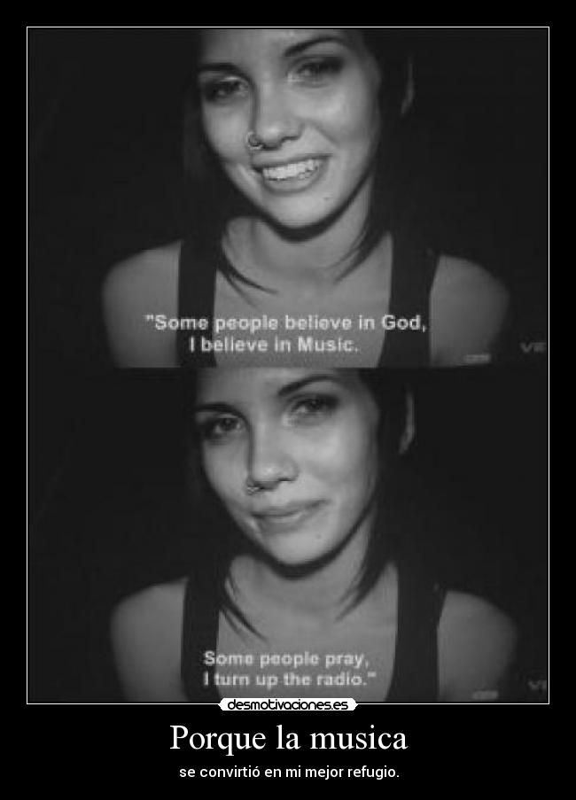 Porque la musica -