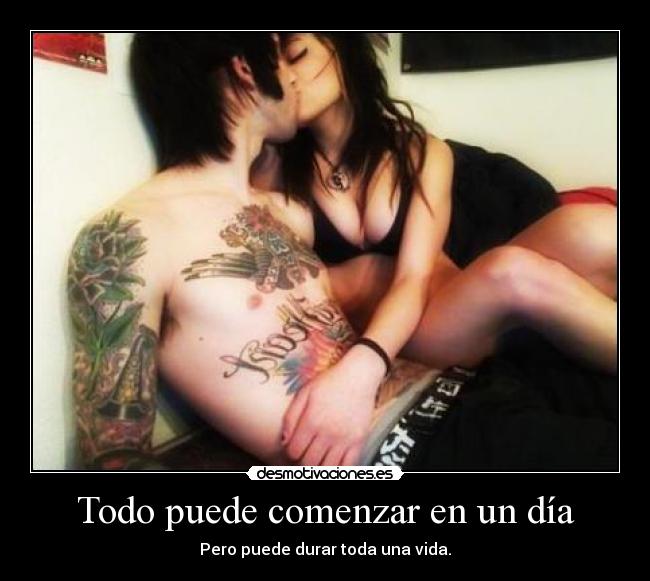 Todo puede comenzar en un día -