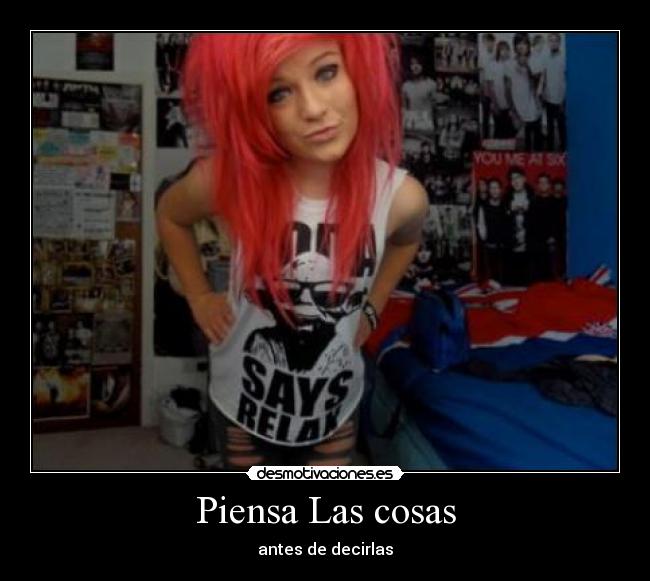 Piensa Las cosas - 