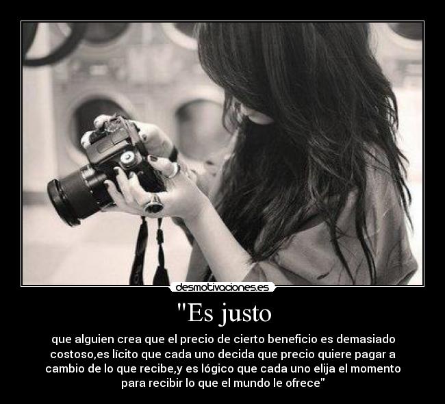 Es justo -