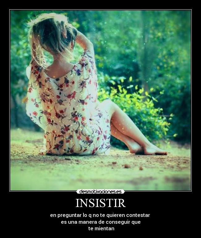 INSISTIR - 