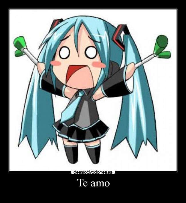 Te amo -