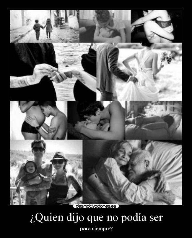¿Quien dijo que no podía ser -