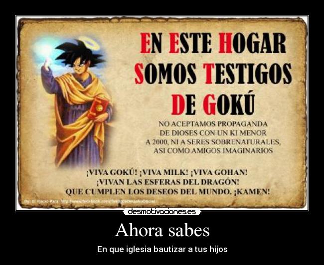 Ahora sabes - En que iglesia bautizar a tus hijos