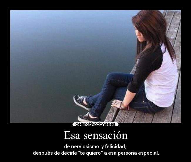 Esa sensación - 