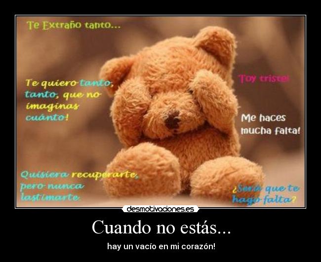 carteles extranar desmotivaciones