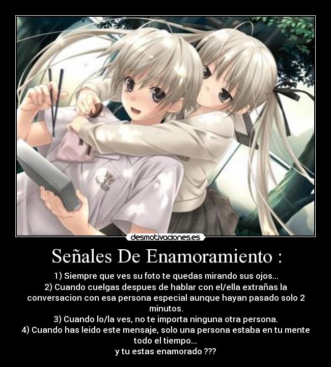 Señales De Enamoramiento : - 