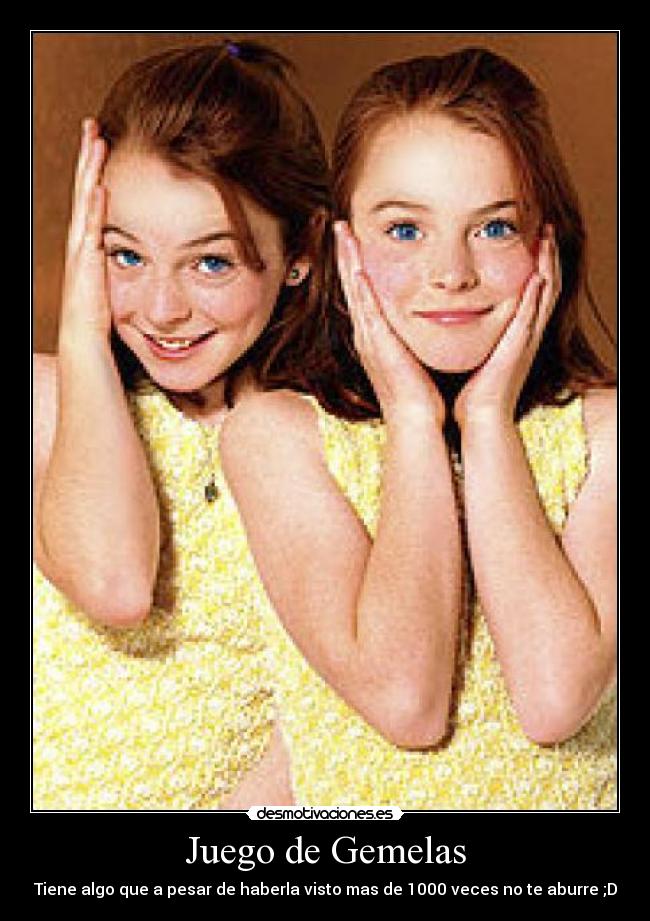 Juego de Gemelas -